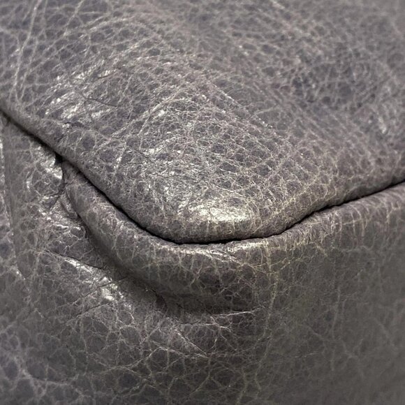 Auth BALENCIAGA The Giant Town 285434 Blue Leather - Handbag - Picture 3 of 15